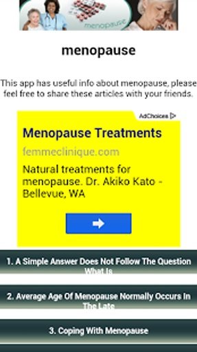 Menopause截图1