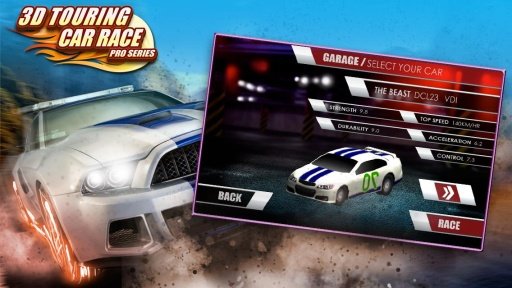 3D Touring Car Race Pro Series截图3