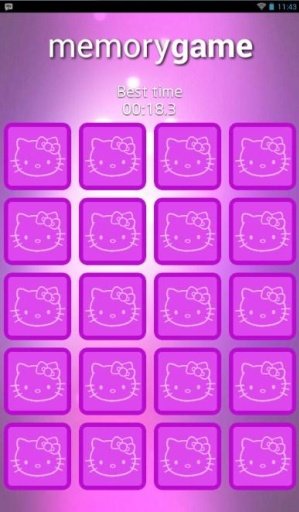 Kitty Memory Game截图2