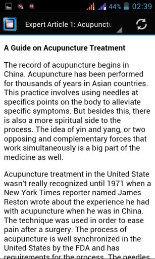 Acupuncture Treatment Tips截图3