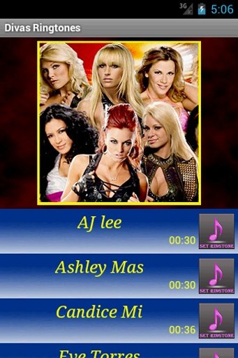 WWE Divas Ringtone &amp; Themes截图5