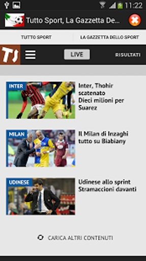 Tutto Sport, Gazzetta截图2