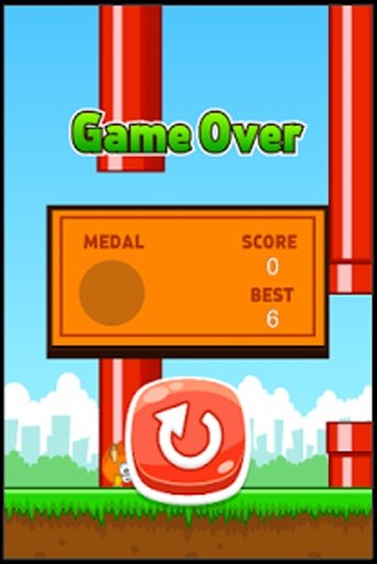 Flappy Chicken not Flappy Bird截图8