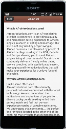 African Personals For Singles截图1