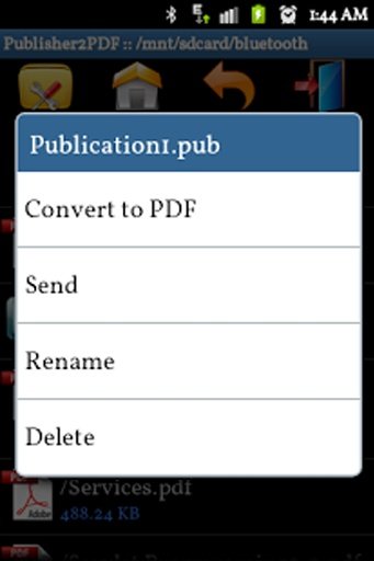 Publisher to PDF Converter截图8