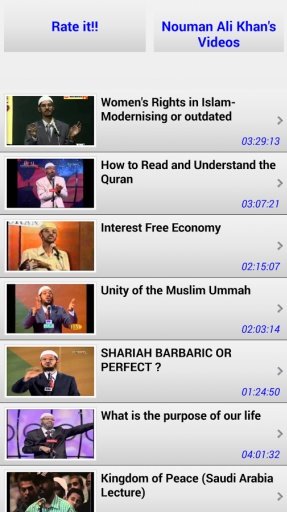 Dr. Zakir Naik's Videos截图2