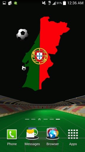 Portugal Football Wallpaper截图4