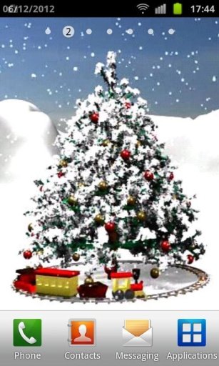 Snow Christmas Tree LWP截图6