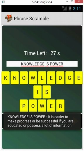 Phrase Scramble截图11