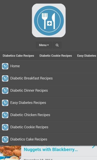 Diabetes Recipes Free截图3