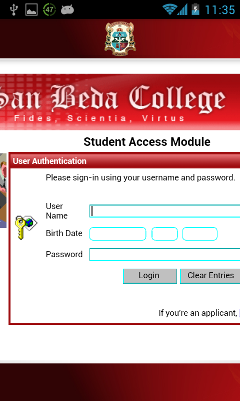 San Beda Mobile Portal截图2