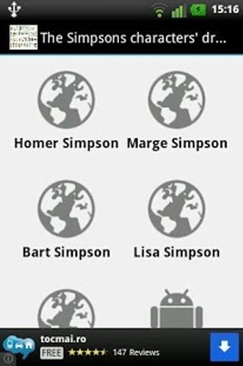 Simpsons characters' draw截图10