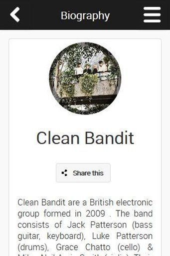 Clean Bandit Song Lyrics截图4