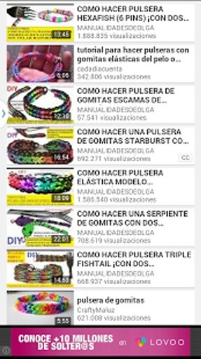 Pulseras con gomitas截图2