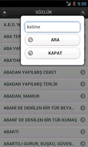 Bulmaca S&ouml;zl&uuml;ğ&uuml;截图4