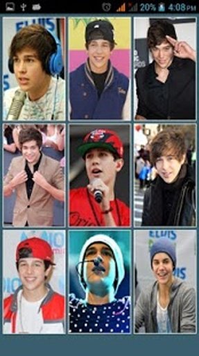 Austin Mahone Lock Screen截图1