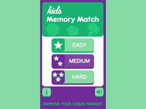 Vegetables Match: Memory Game截图5