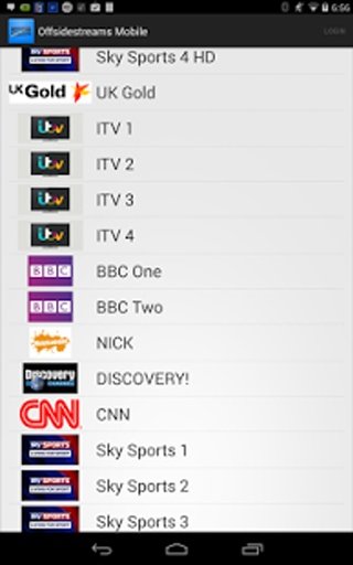 Offsidestreams Mobile截图2