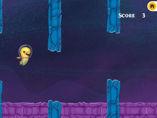 Flappy Alien - UFO Runner FREE截图4