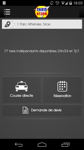 Taxi Dijon截图1