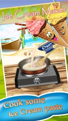 Ice Cream Maker Kids Game截图5