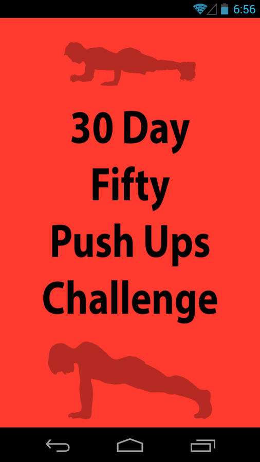 30 Day Fifty Pushups Challenge截图7