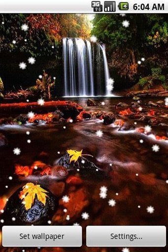 3D Waterfall Live Wallpaper截图2