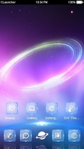 SPACE CLAUNCHER THEME截图1