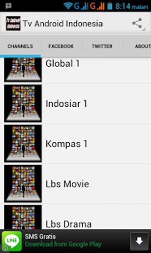 Tv Android Indonesia截图2