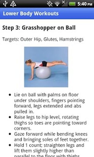 Lower Body Exercises截图5