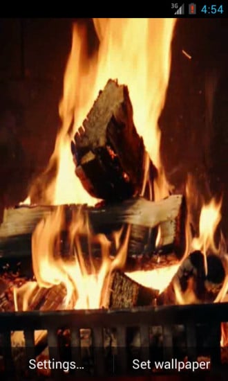 Fireplace Video Live Wallpaper截图3