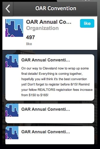 OAR Convention截图1