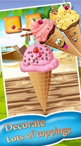 Ice Cream Maker Kids Game截图7