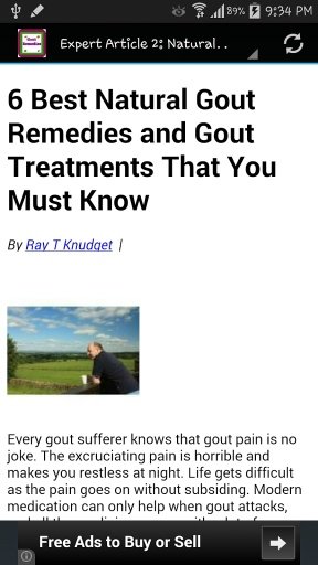 Gout Remedies - Natural截图4