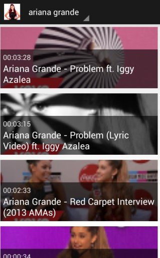 ArianaGrande Video song截图1