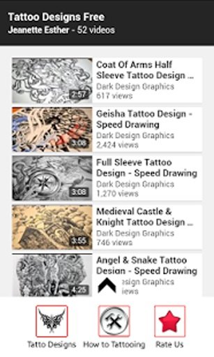 Tattoo Designs Free截图2