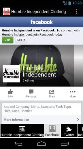 Humble &amp; Independent Clothing截图6