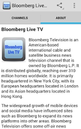 Bloomberg Live TV截图5