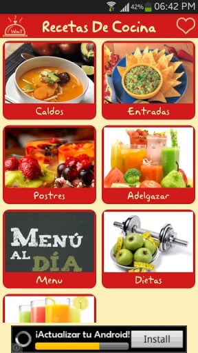 Recetas de Cocina Gratis 2014截图1