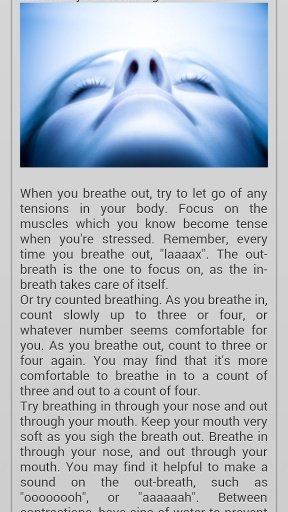 Labor Breathing Tips截图4