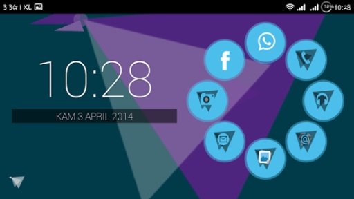 Origami Smart Launcher Theme截图6