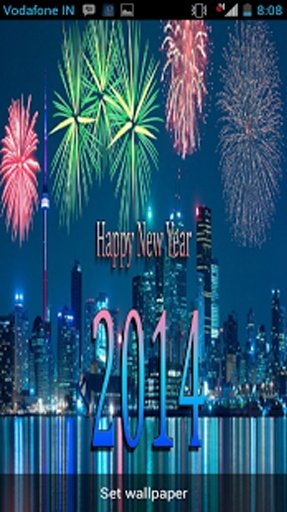 New Year HD Live Wallpaper截图4