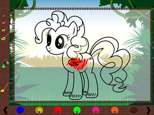 Enchanted Pony Coloring Book截图2