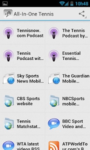 Tennis News and Scores截图1