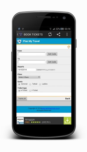 IRCTC Mobile Ticket截图3