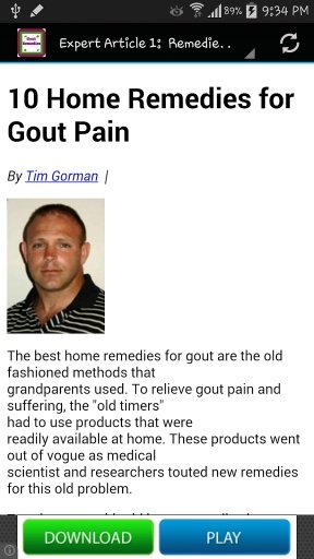 Gout Remedies - Natural截图3