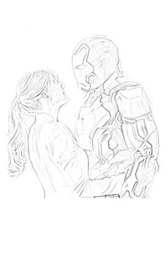 Iron Man 3 Sketch Wallpaper截图4