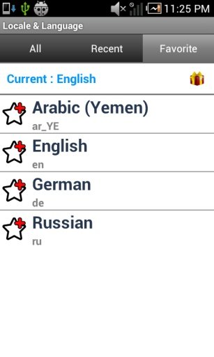 Set Locale &amp; Language截图2