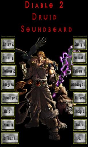 Diablo 2 Druid Sound Board截图1