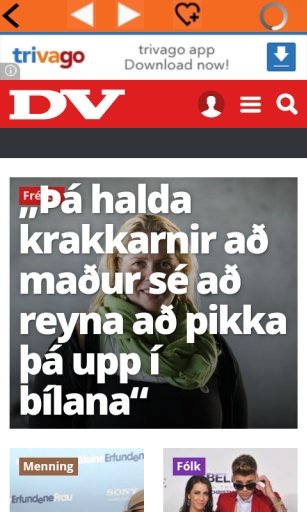 Icelandic Newspapers.截图1